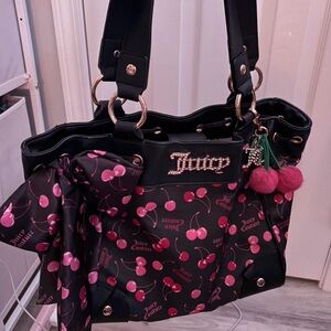 Juicy Couture Sweet Cherry Tote Daydreamer Bag Hard To Find